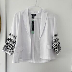 New York Clothing Company Blazer Top- NWT